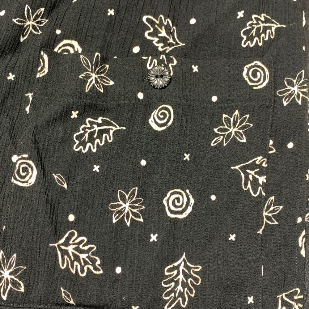 Pendleton Long Sleeve Button Down Size 1x Black - image 6